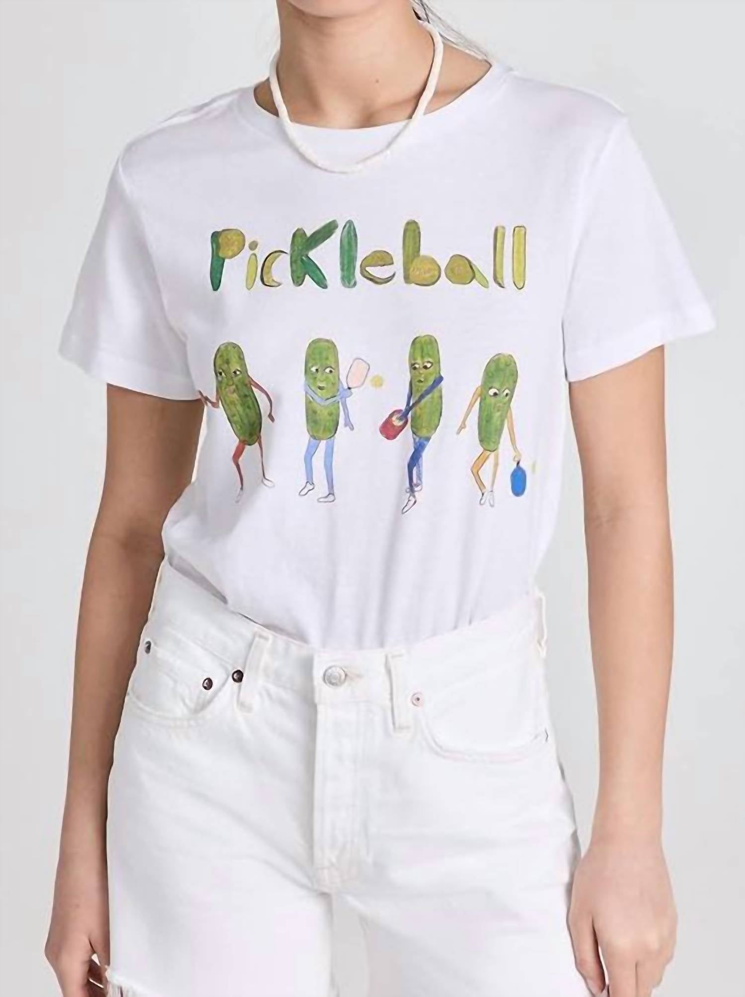 

Женский топ Pickleball белого цвета Unfortunate Portrait, белый