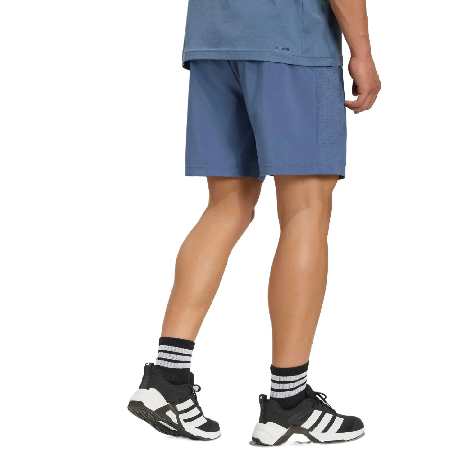 Спортивные шорты Adidas ESSENTIALS Soft Ink Blue — фото 4