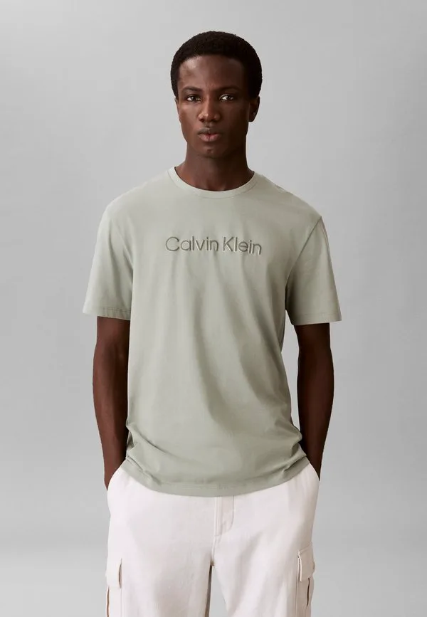 Футболка с графическим принтом в спортивном стиле Calvin Klein, Shadow