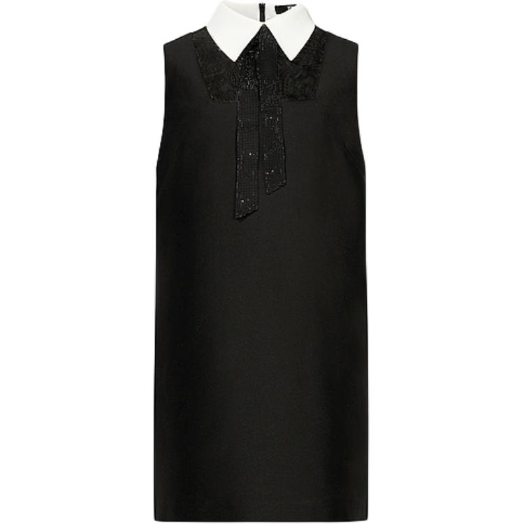 

KARL LAGERFELD SS24 Женское черное платье без рукавов KARL LAGERFELD / Karl Lagerfeld Jeans