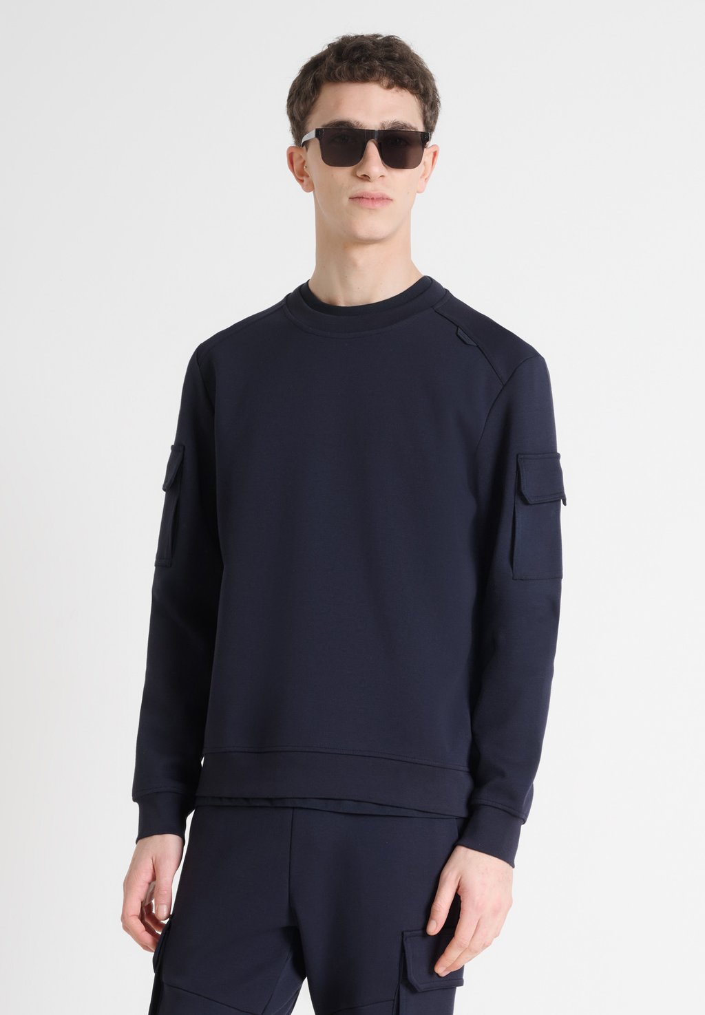 

Толстовка REGULAR FIT Antony Morato, темно-синий