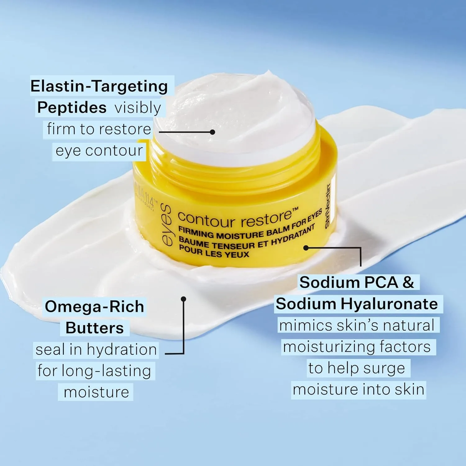 StriVectin Contour Restore увлажняющий крем для подтяжки и упругости, Peptight сыворотка-роллер для шеи и концентрированный интенсивный крем для глаз против морщин — фото 3