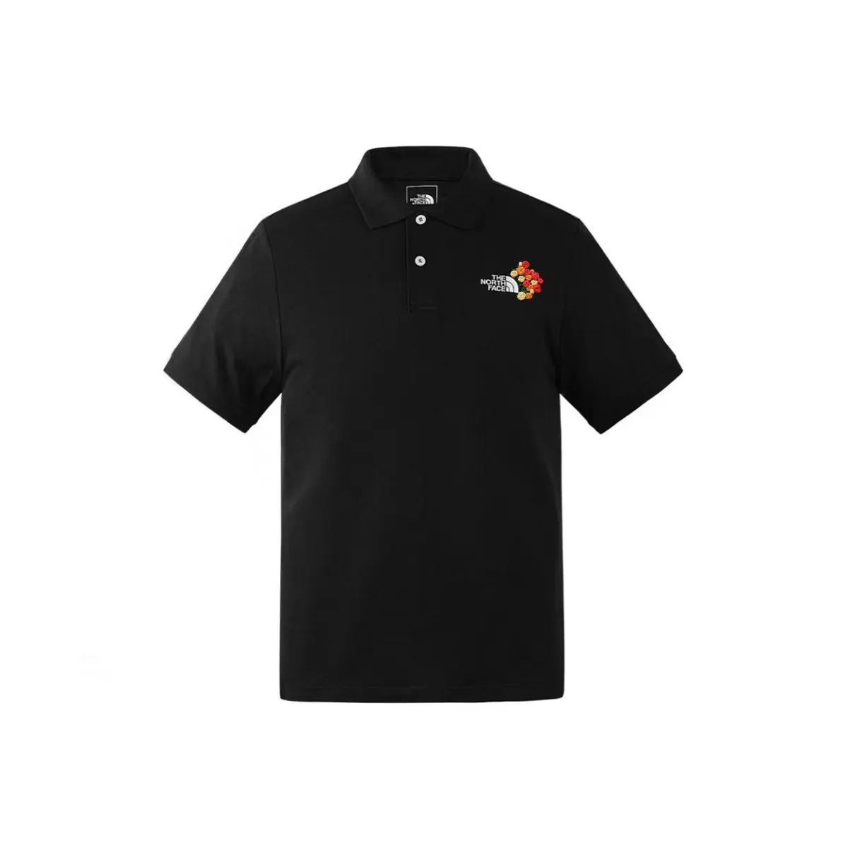 

Футболка поло для городских исследований унисекс THE NORTH FACE, черный