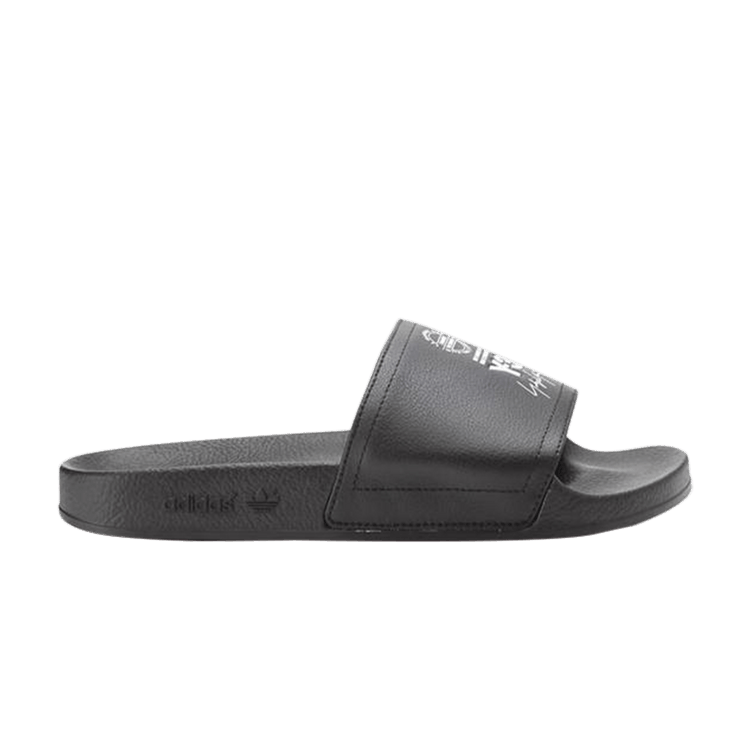 

Сандалии adidas Y-3 Adilette Slide 'Black', черный