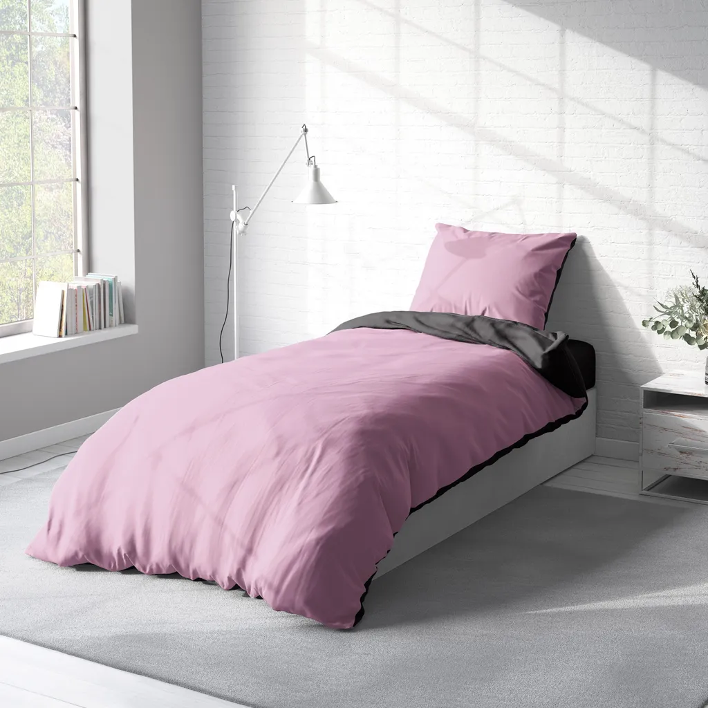 

Постельное белье One-Home, розовый