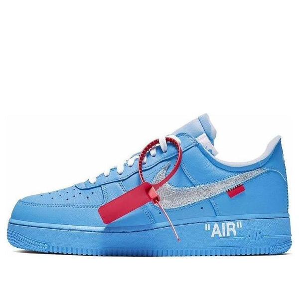 

Кроссовки x off-white air force 1 low '07 'mca' Nike, синий