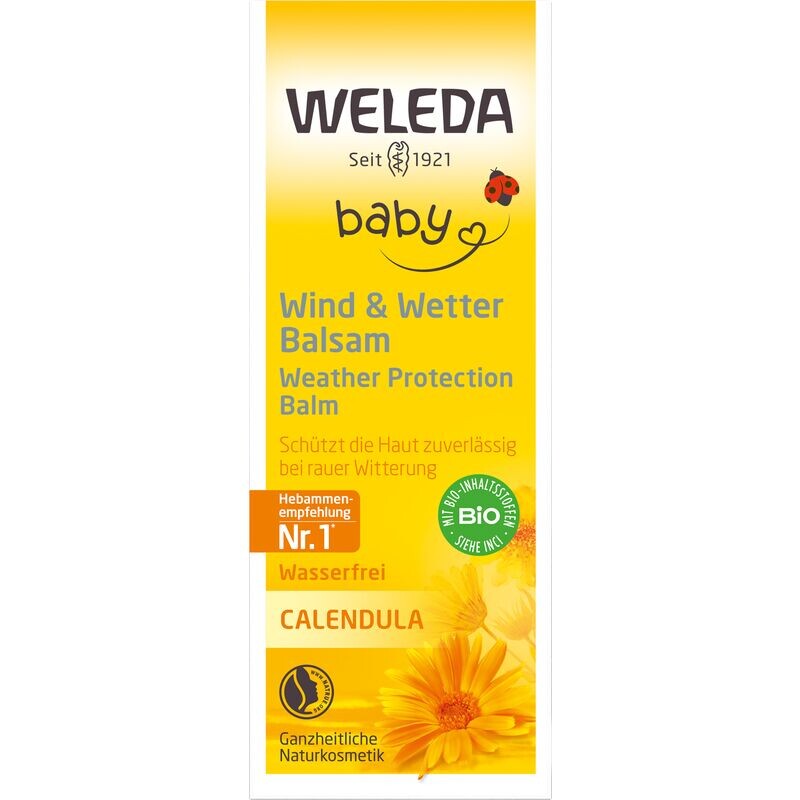 

Детский бальзам от ветра и непогоды с календулой Weleda, 30 ml
