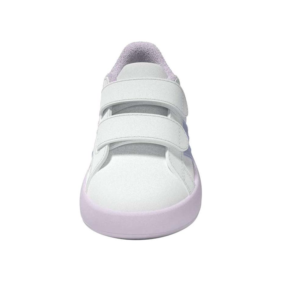 Adidas GRAND COURT 2.0 Abrasion Resistant Low top Toddler Shoes White Infant And Toddler — фото 4