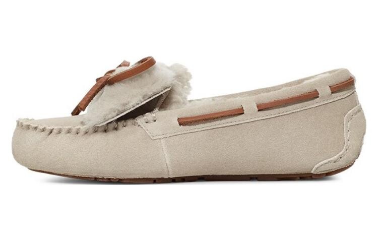 Женские повседневные туфли женские низкие козьи коричневые Ugg