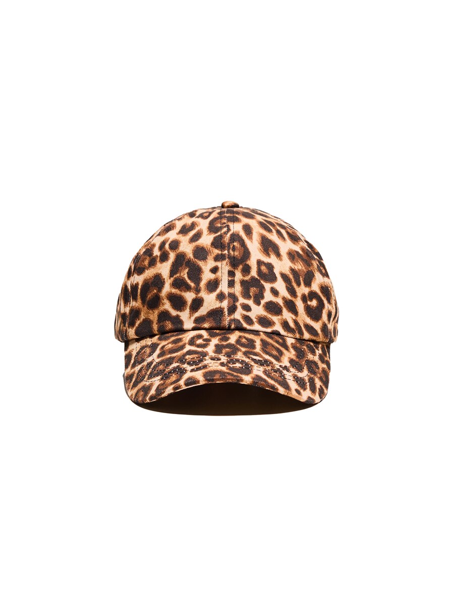 

Бейсболка Bershka, цвет Brown/Cappuccino