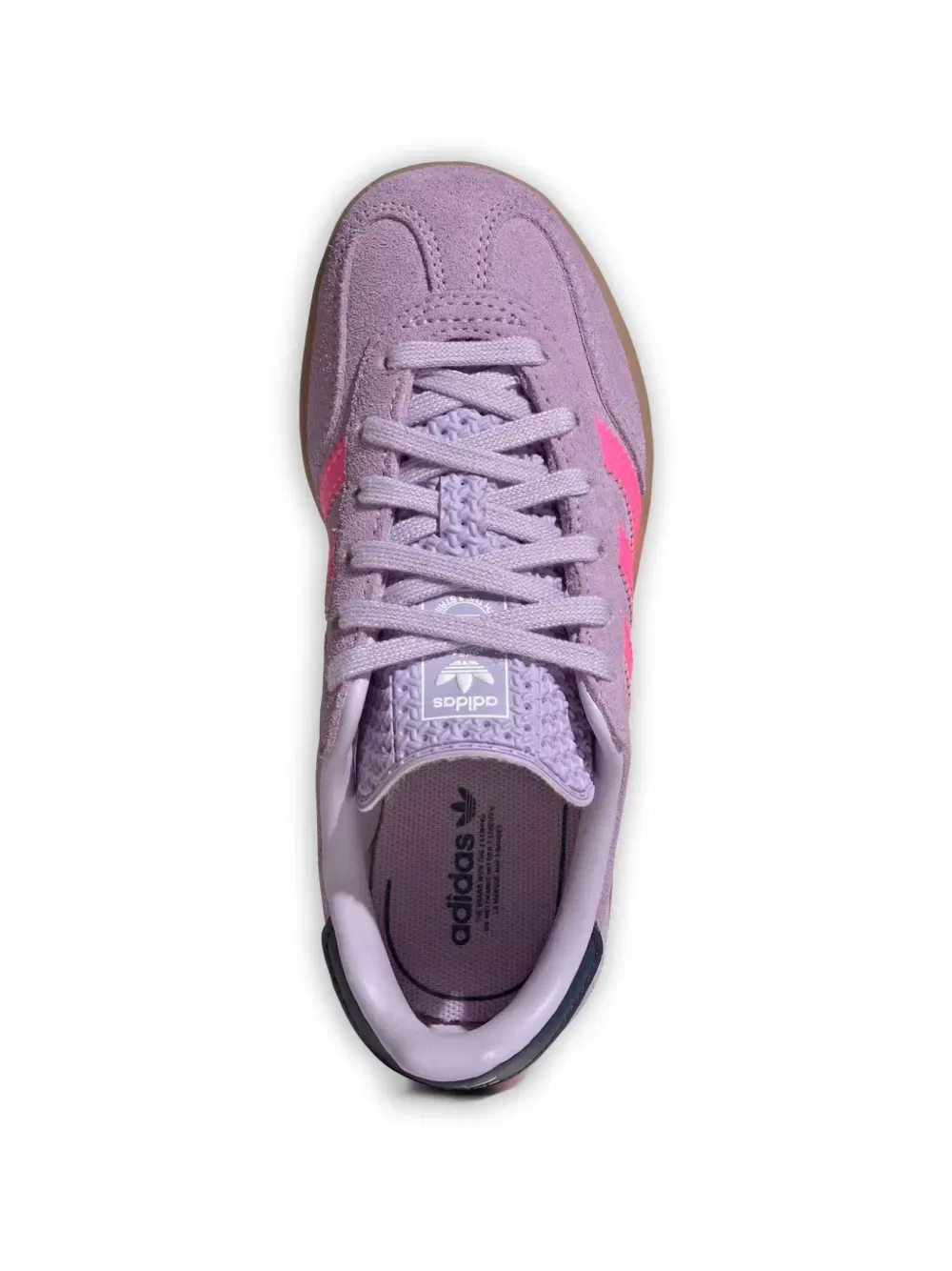 Кроссовки Gazelle для дома Adidas Kids, фиолетовый — фото 4