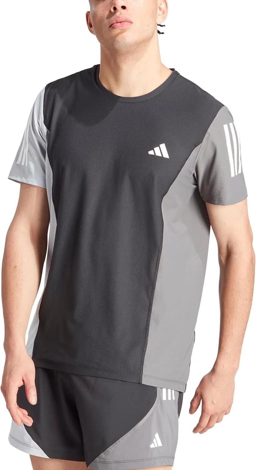 Adidas мужская футболка Own The Run Colorblock — фото 2