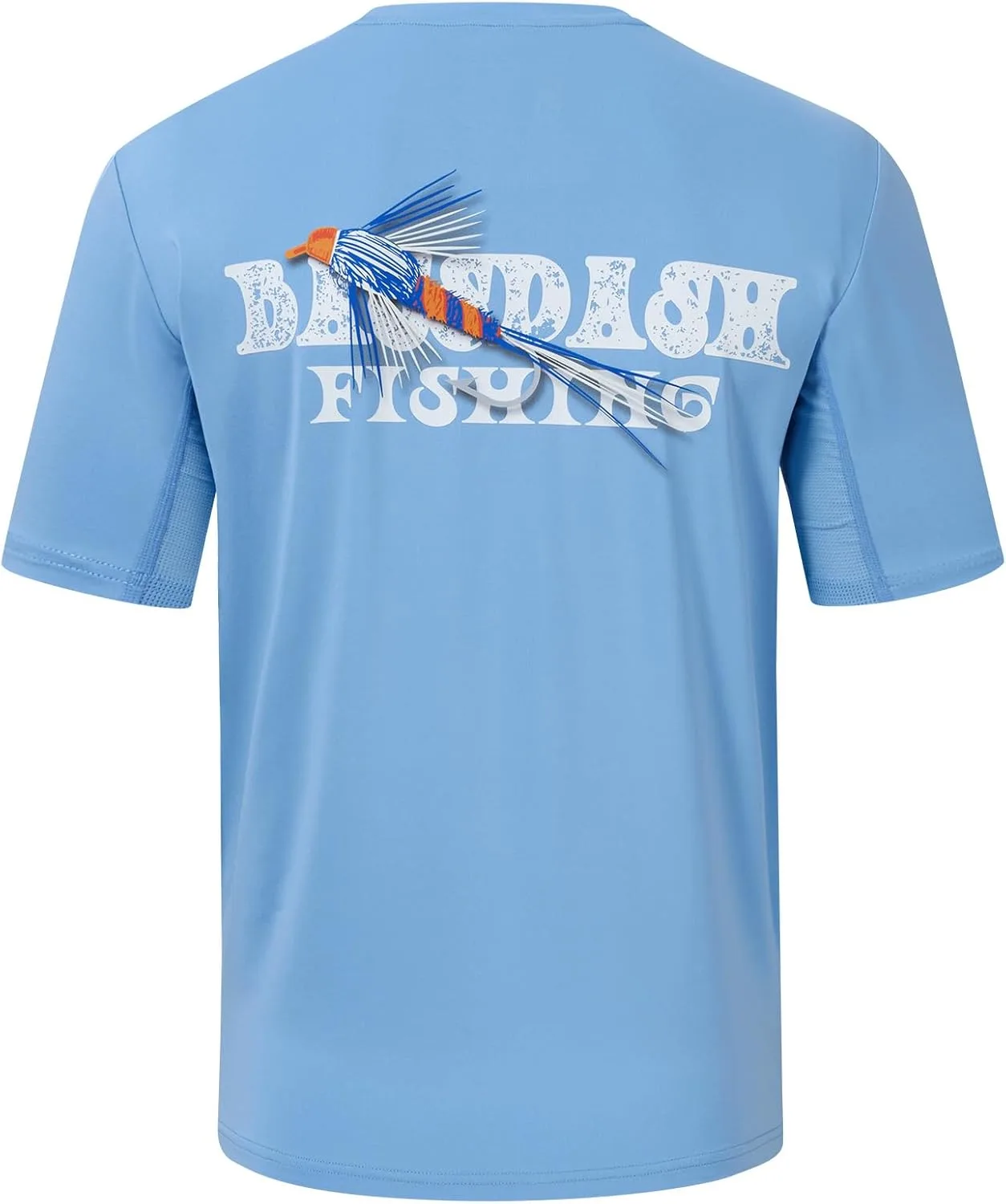 

BASSDASH мужская футболка с принтом короткий рукав UPF 50+ влагоотводящая