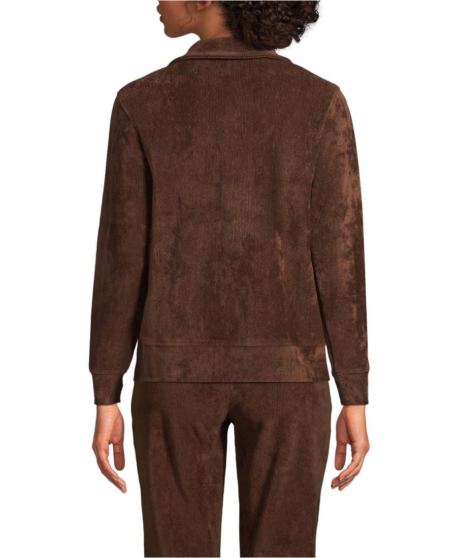 

Женская спортивная толстовка с длинными рукавами и застежкой-молнией до середины груди Lands' End, Rich coffee, Коричневый, Женская спортивная толстовка с длинными рукавами и застежкой-молнией до середины груди Lands' End, Rich coffee