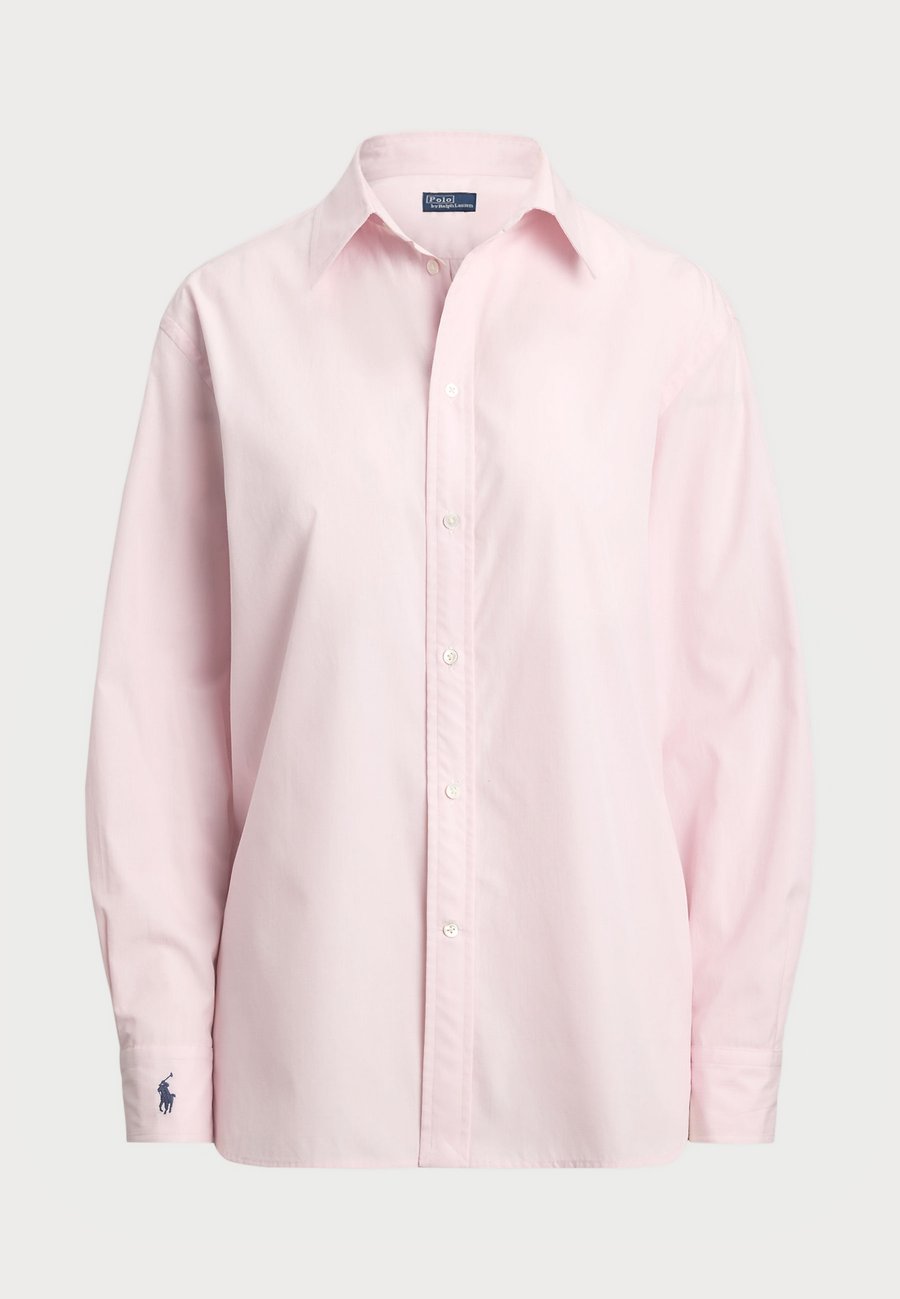Блуза Polo Ralph Lauren OVERSIZE FIT COTTON SHIRT, Surfside Rose/Pink — фото 4