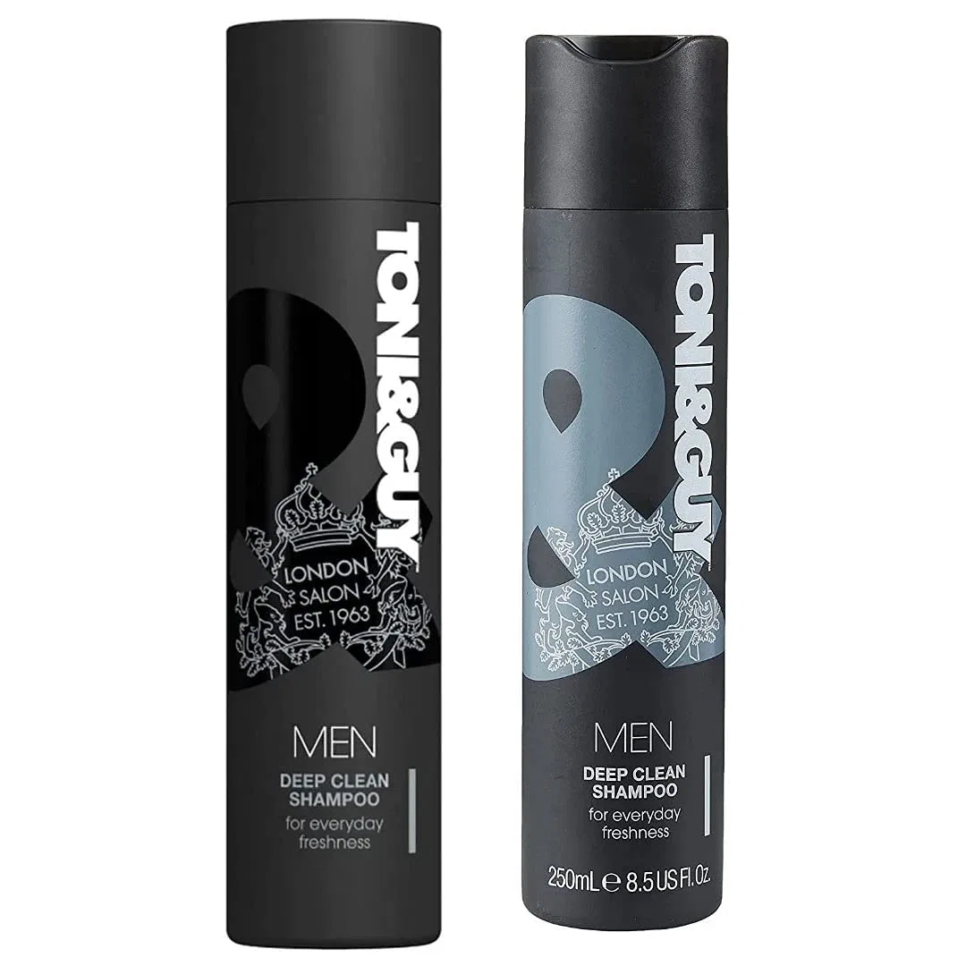 Мужской глубоко очищающий шампунь Toni & Guy Men с экстрактом угля, 6 шт. Toni&Guy — фото 3