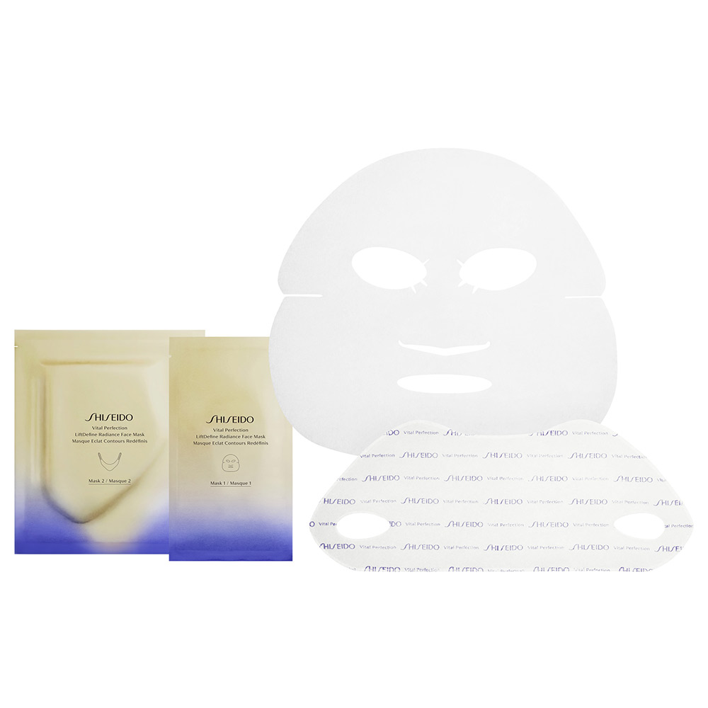 

Маска для лица Vital perfection liftdefine radiance face mask Shiseido, 6 шт