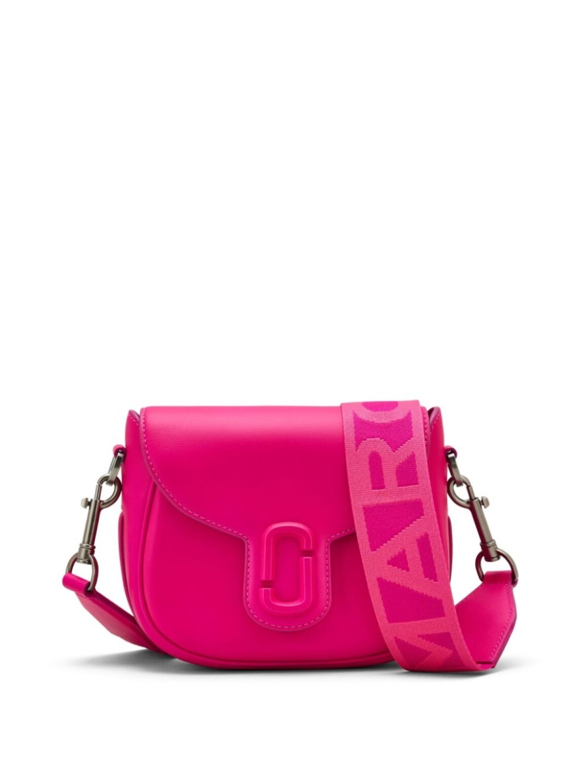 

Marc Jacobs полукруглая сумка The Covered J Marc, розовый