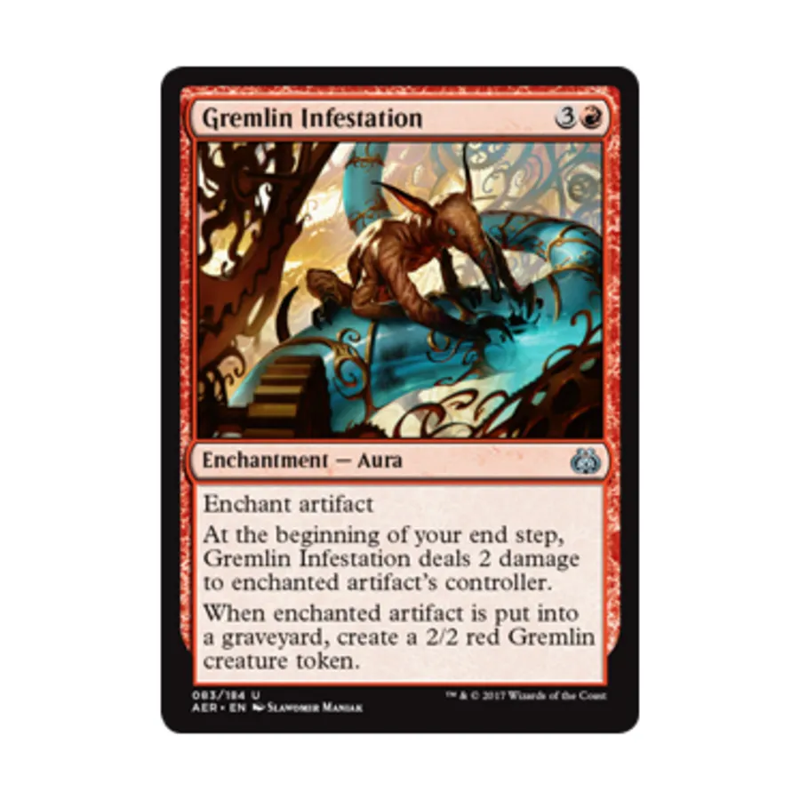 

CCG Заражение гремлинов (U), MTG - Aether Revolt