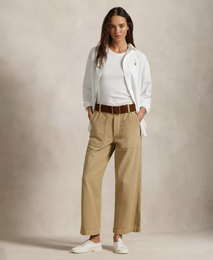 

Женские брюки The Ricky Pants Polo Ralph Lauren, коричневый/бежевый