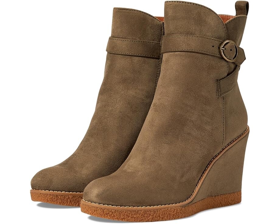 

Ботинки ZODIAC Ina-Wedge, цвет Olive Green Microfiber