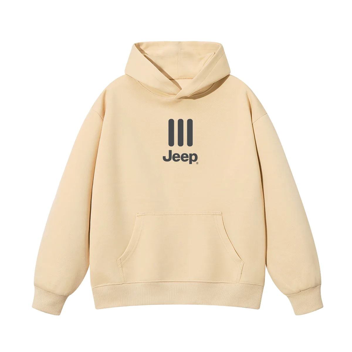 Толстовка с капюшоном для школьников Jeep, хаки
