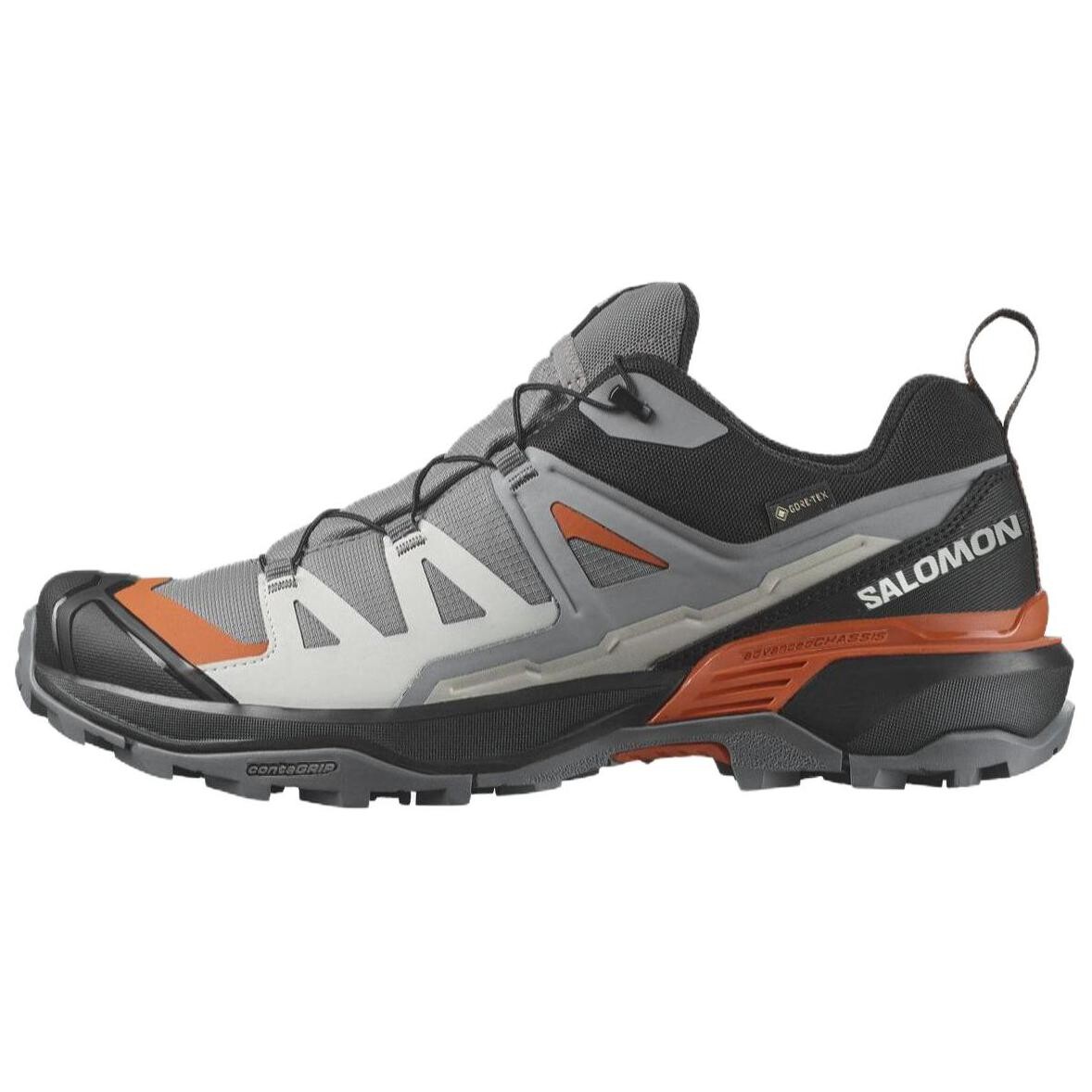 

X ULTRA 360 Outdoor Performance Shoes Men Low-Top Серый/Оранжевый Salomon
