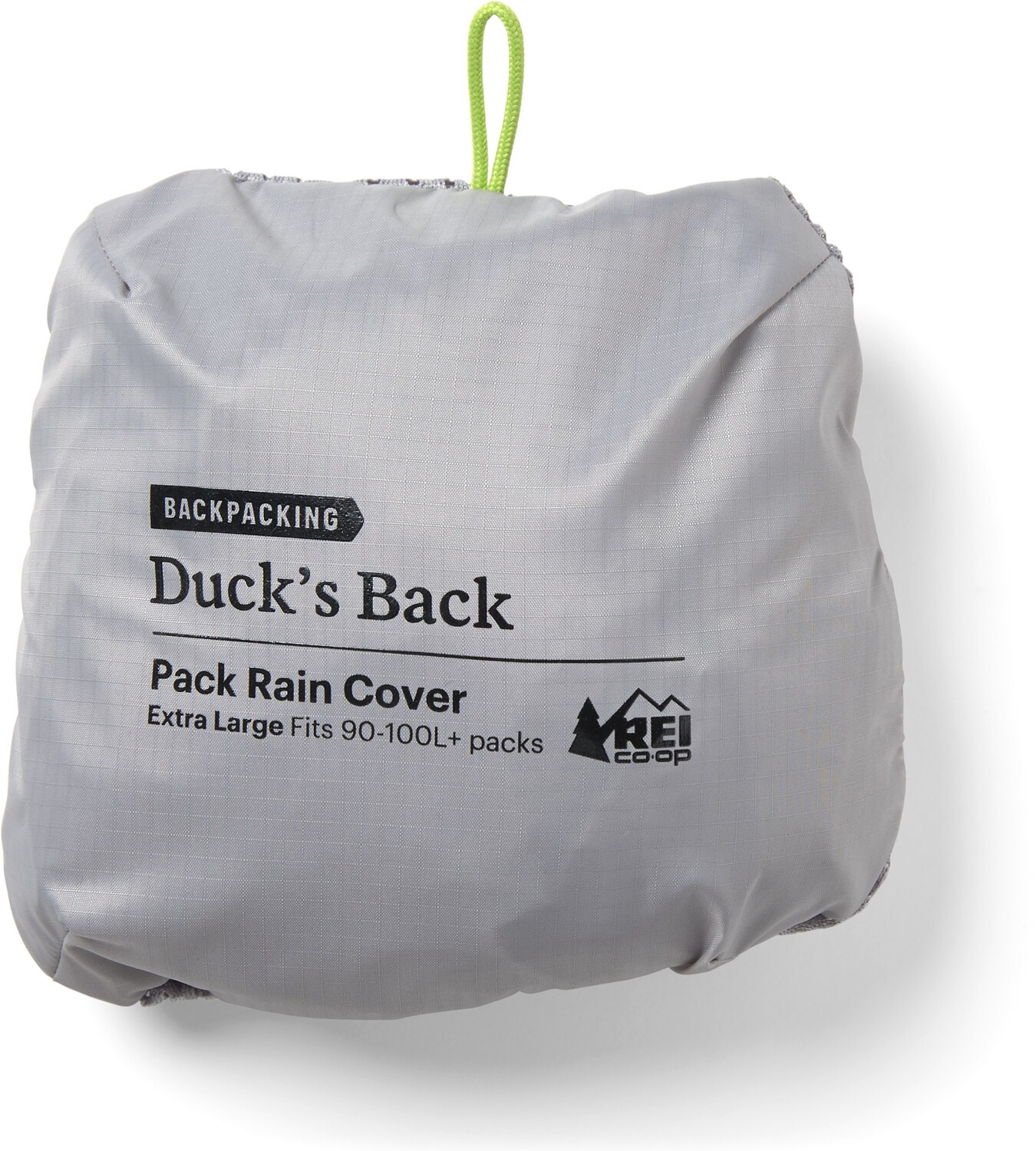 

Дождевик Duck's Back – очень большой REI Co-op, серый