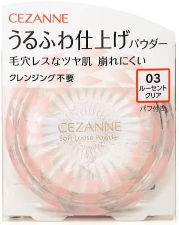 Пудра рассыпчатая с перламутром CezaNu Nu Soft Finishing Powder 03 Lucent Clear, 5 г