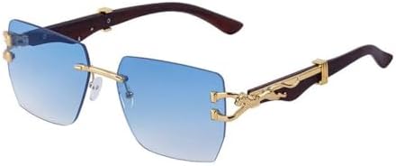 

Женские солнцезащитные очки, модные солнцезащитные очки без оправы для мужчин, винтажные квадратные солнцезащитные очки из дерева, роскошные солнцезащитные очки для женщин MTZJH, C4