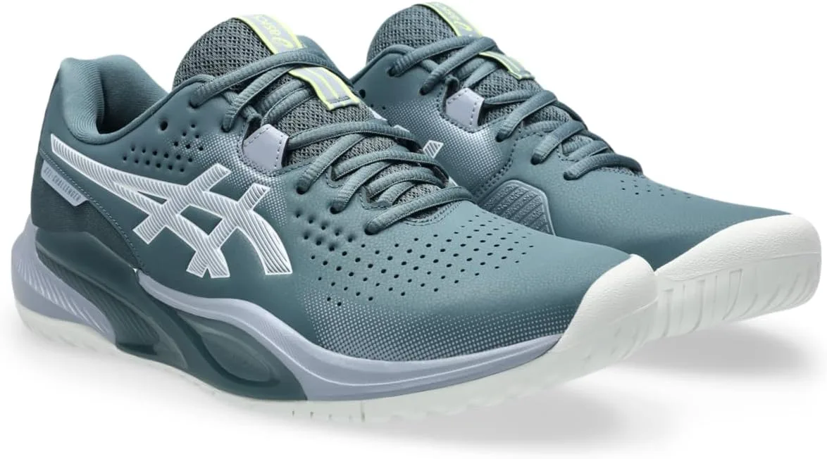 Мужские теннисные кроссовки ASICS Gel-Challenger 15, серый синий — фото 2