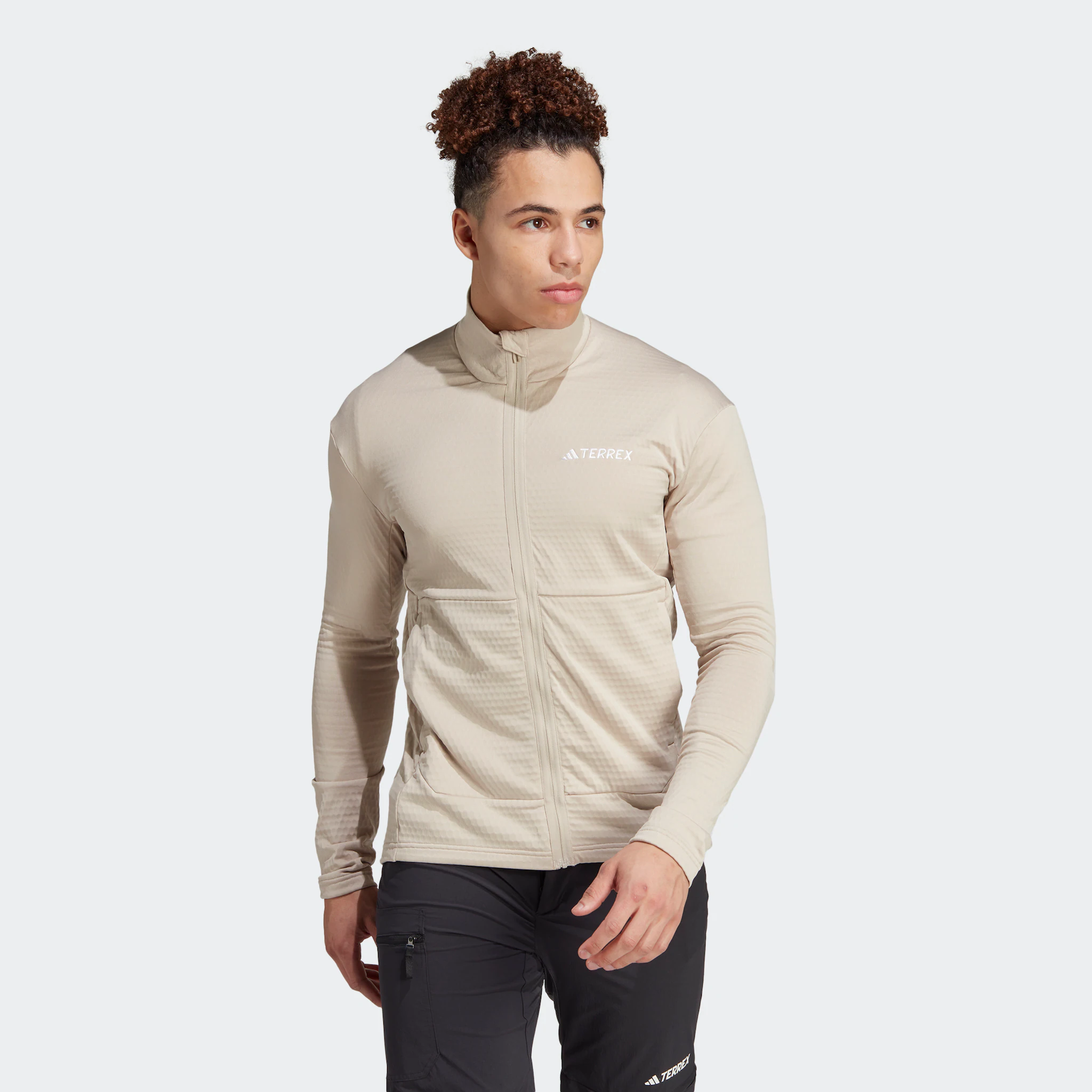

Флисовая куртка adidas TERREX "TERREX MULTI LIGHT FLEECE JACKE", бежевый