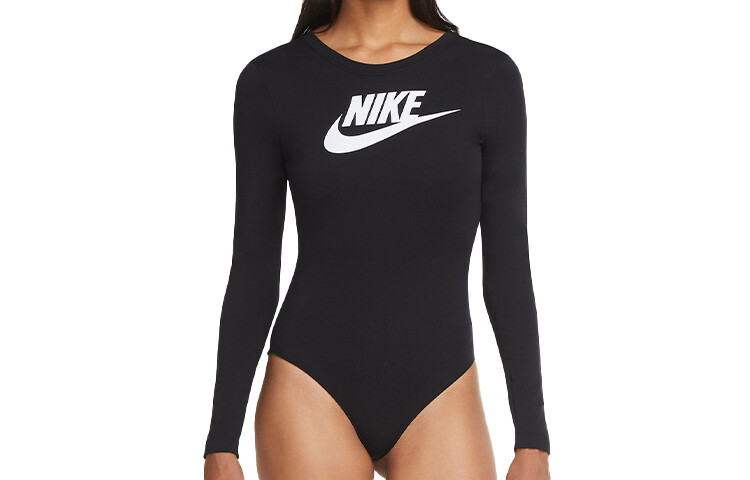 

Женский цельный купальник Nike, Черный