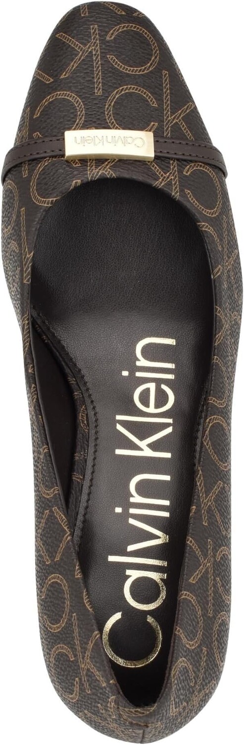 Туфли Calvin Klein Unesta, цвет Dark Brown Logo — фото 2