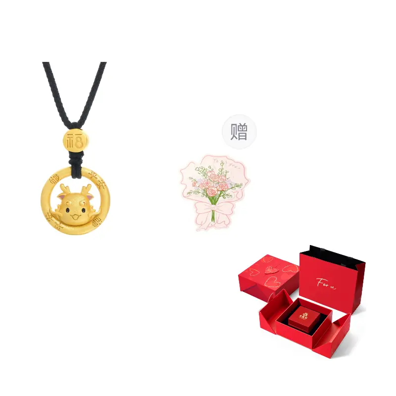 

Lao Feng Xiang Серебряное колье S925 унисекс