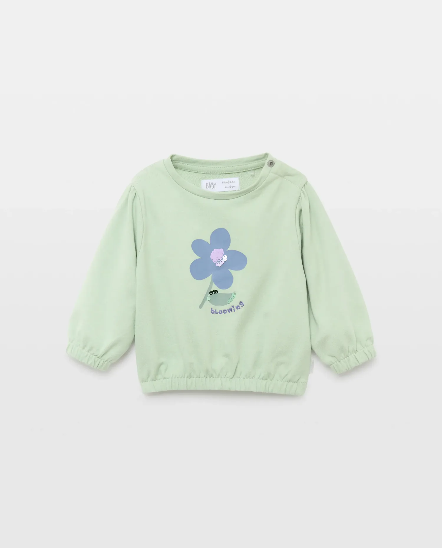 Толстовка из флиса с фантазийным принтом для маленькой девочки Baby El Corte Inglés, зеленый