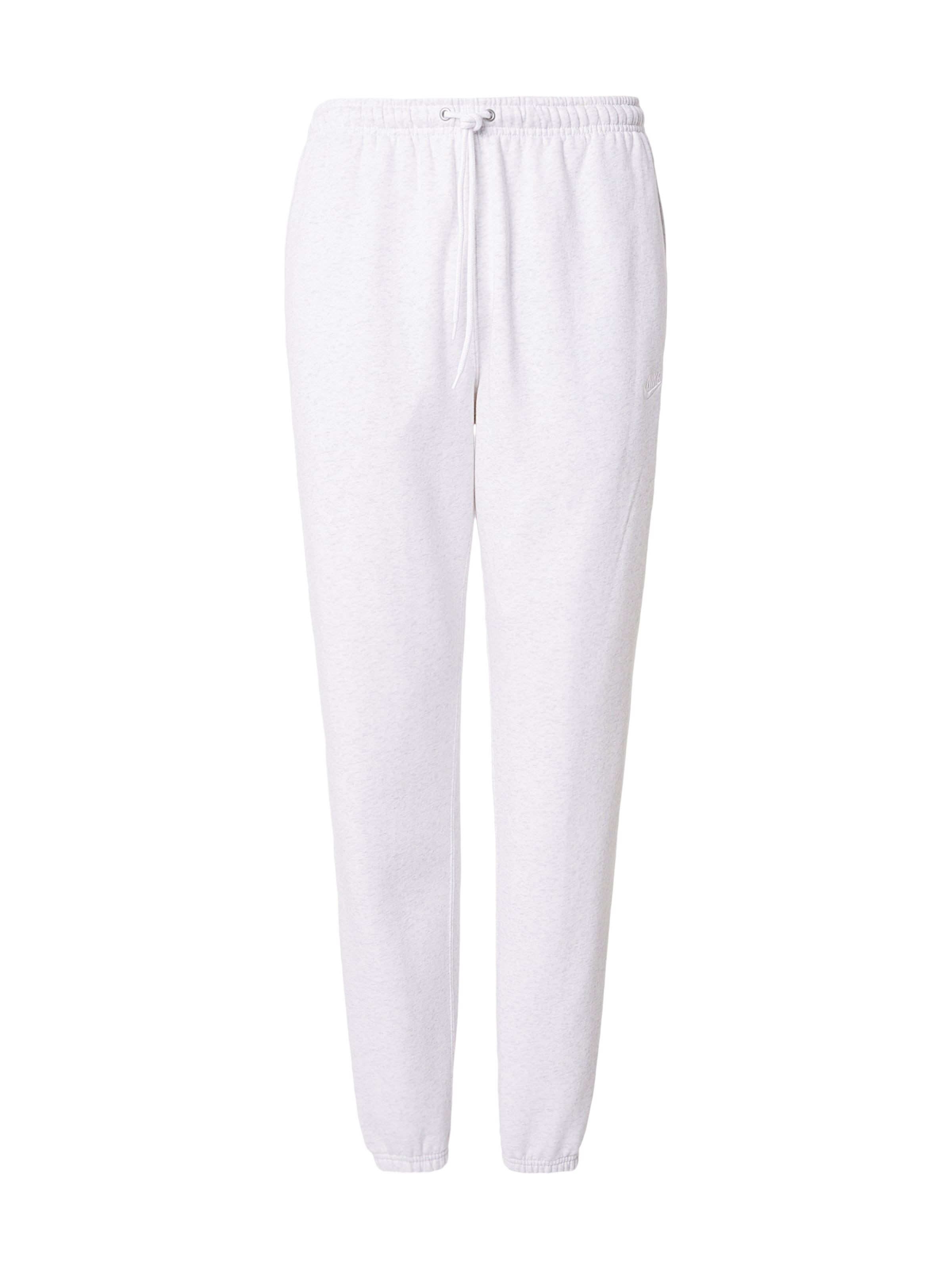 

Nike Sportswear Брюки Tapered 'CLUB' в крапчатом белом цвете