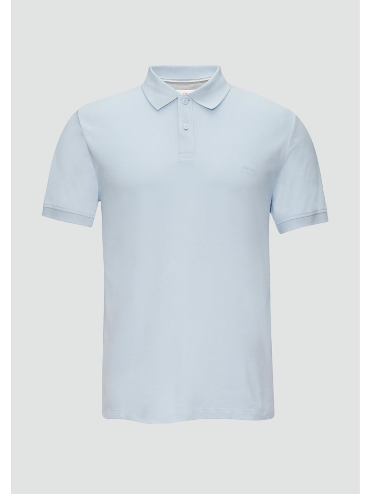 

s.Oliver Рубашка поло 5007_светло-голубая, Синий, s.Oliver Рубашка поло 5007_светло-голубая