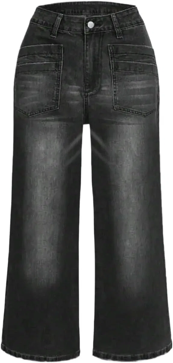 Джинсы свободные прямые Women's Legendary, Black