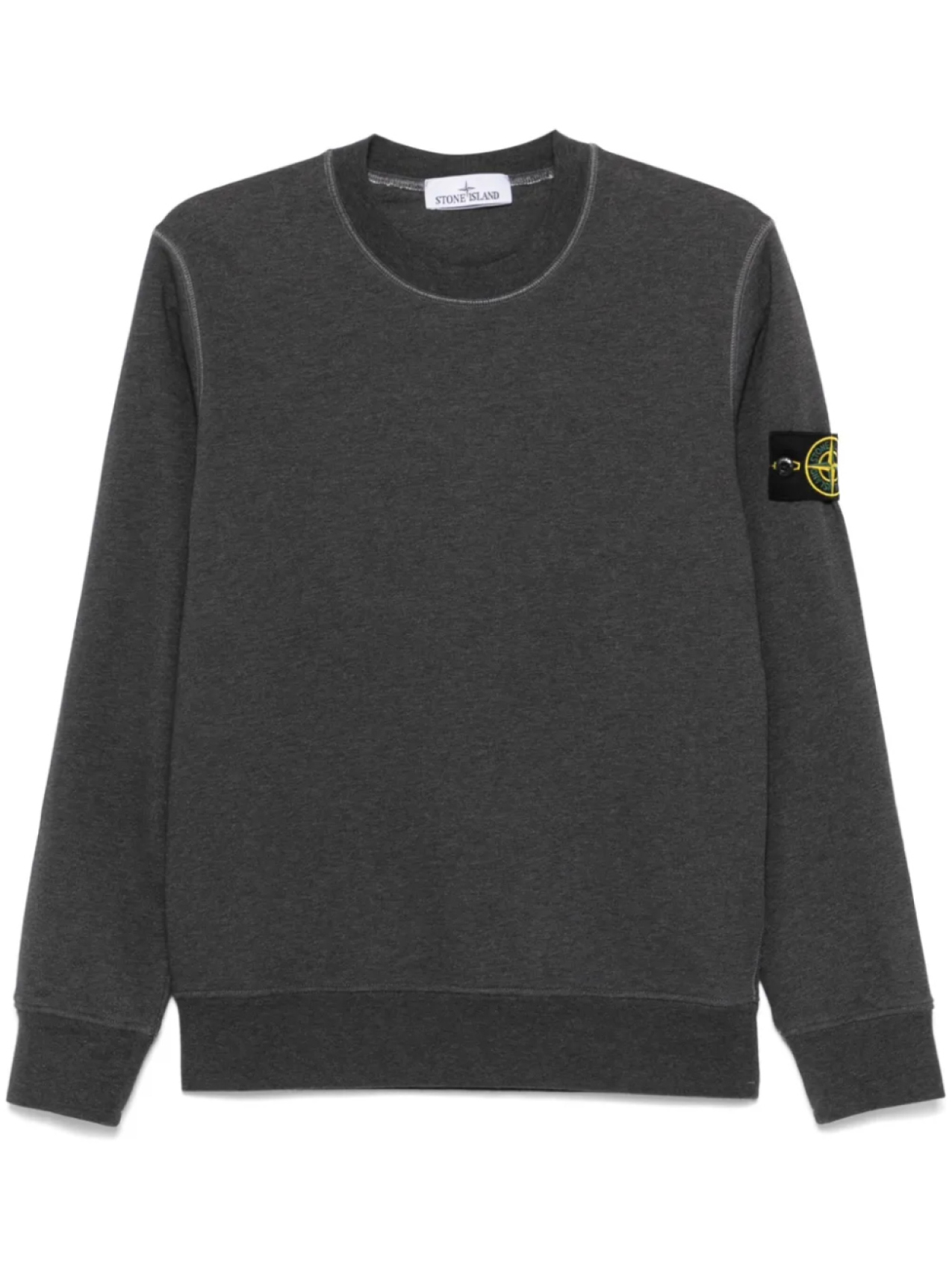 

Толстовка из флиса «Мальфиле» с эффектом «старины» Stone Island, серый