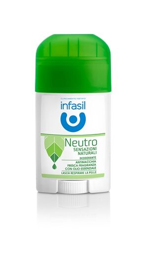 

Инфасил, Стик-антиперспирант Sensazioni Naturali, 70 мл, Infasil