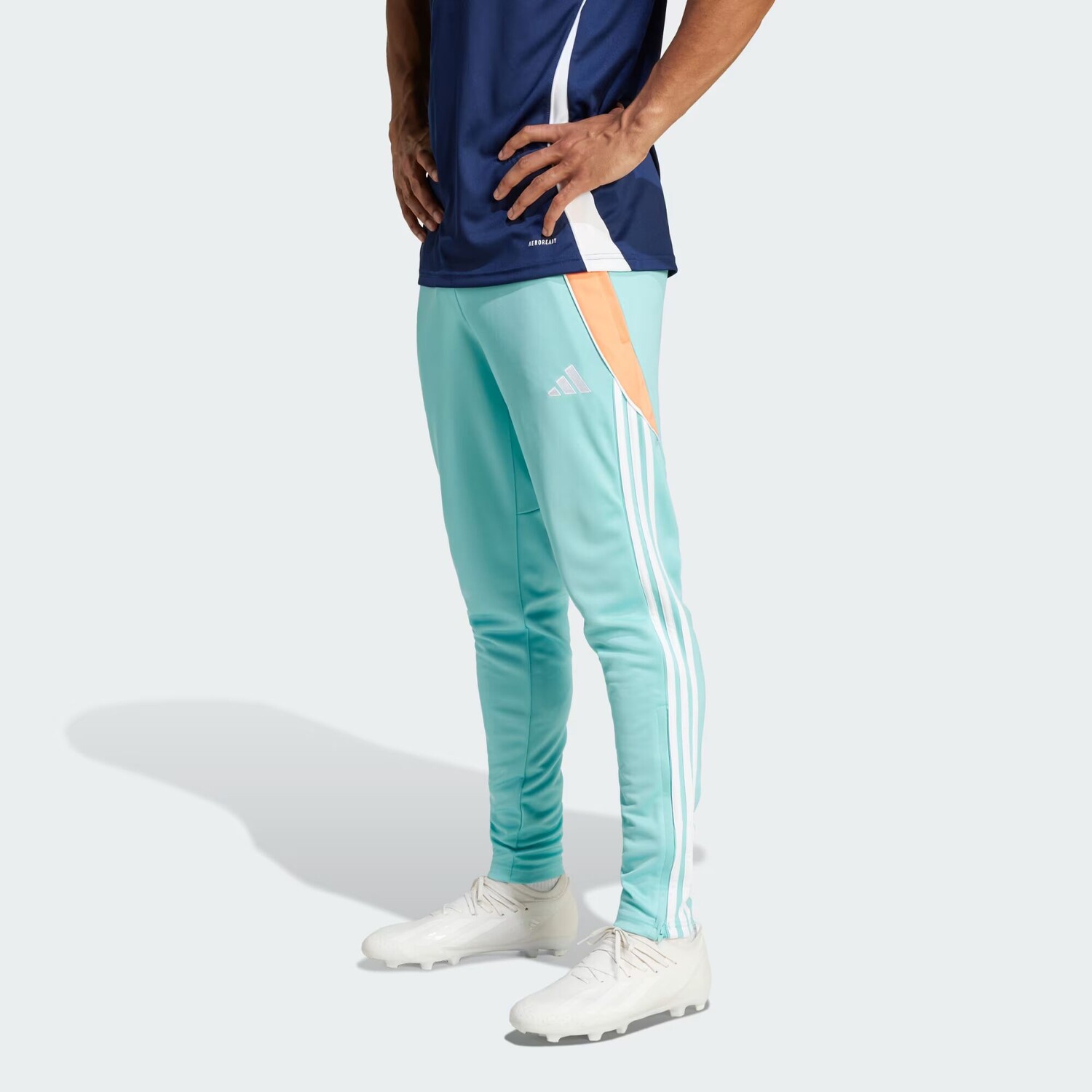 

Тренировочные брюки Tiro 24 Adidas, цвет Easy Mint/Easy Orange