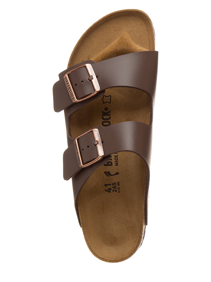 Мюли Birkenstock Arizona, цвет Braun - Weite S — фото 3