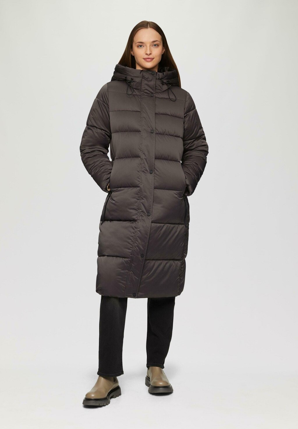 

Зимнее пальто PUFFER s.Oliver, серый