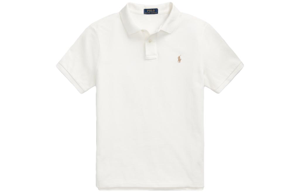 Поло с вышивкой пони из хлопка Polo Pony Polo Ralph Lauren, белый — фото 3