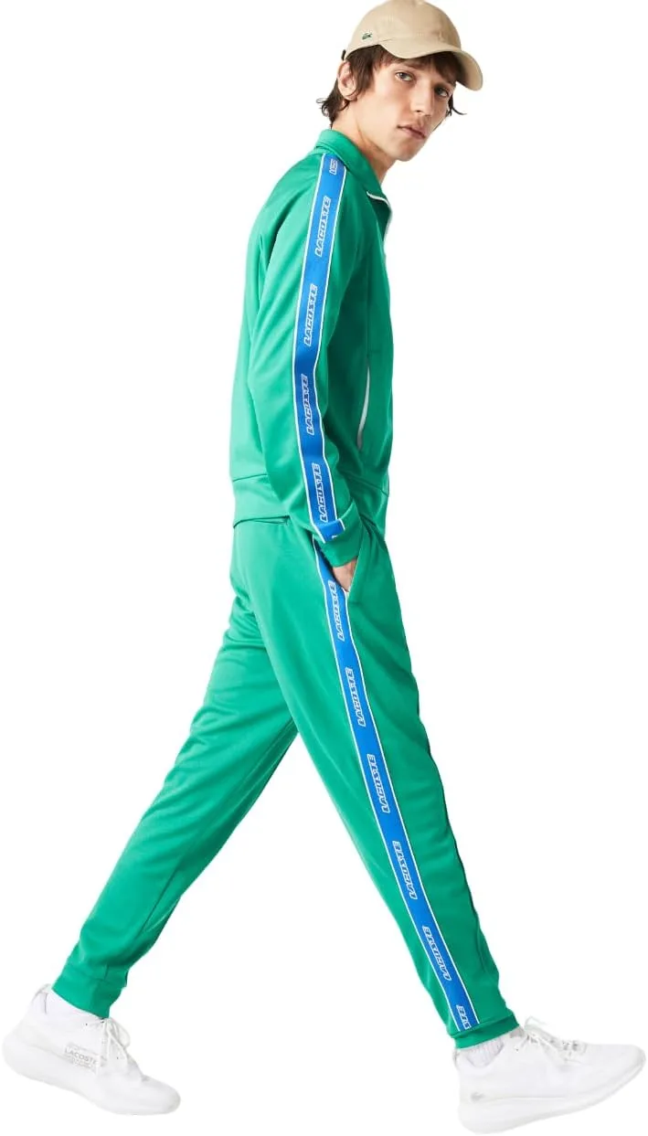 Спортивные брюки Lacoste Heritage с контрастными полосами, зеленый — фото 2