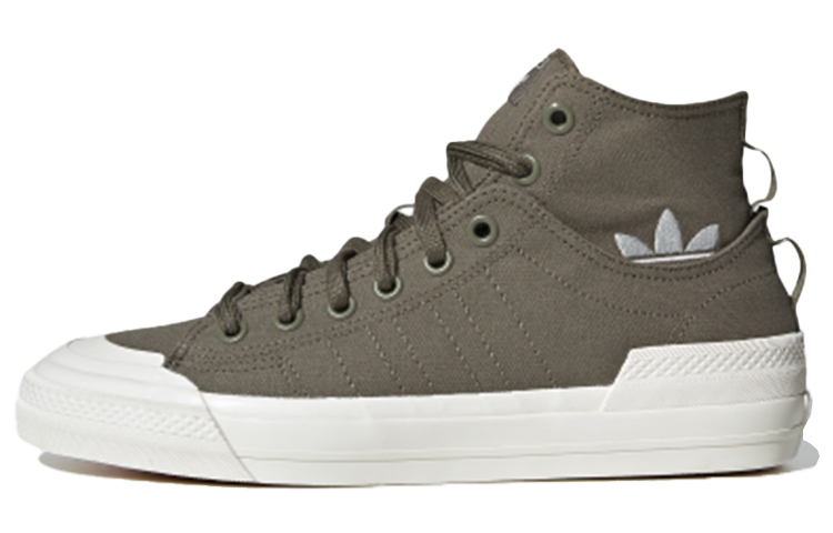 

Кроссовки Adidas Originals Nizza Hi Dl Olive Khaki, Серый, Кроссовки Adidas Originals Nizza Hi Dl Olive Khaki