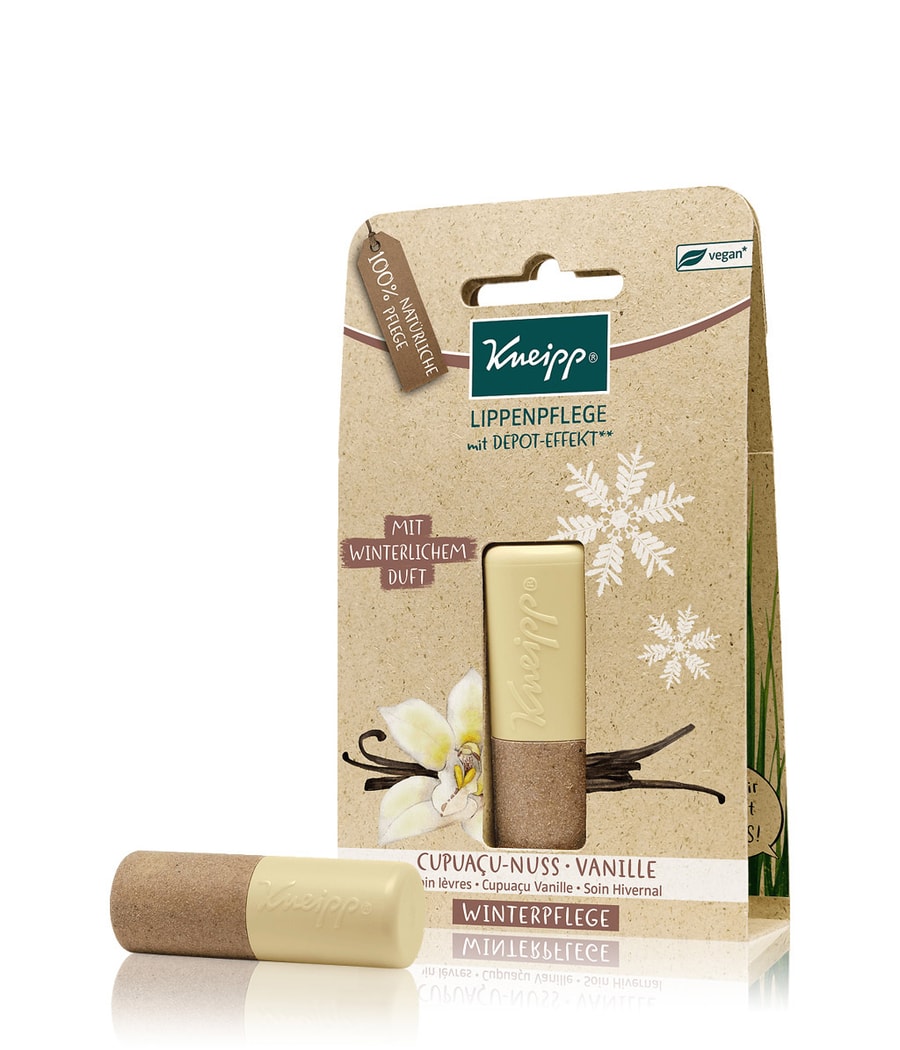 

Бальзам для губ Kneipp Hautzart Capuaçu-Nuss & Vanille, Transparent, 4.7g