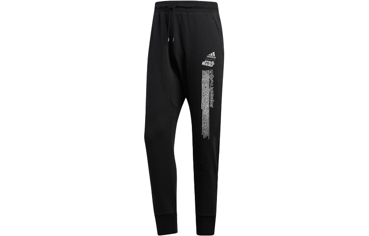 Трикотажные штаны Label Knit мужские черные Adidas, черный