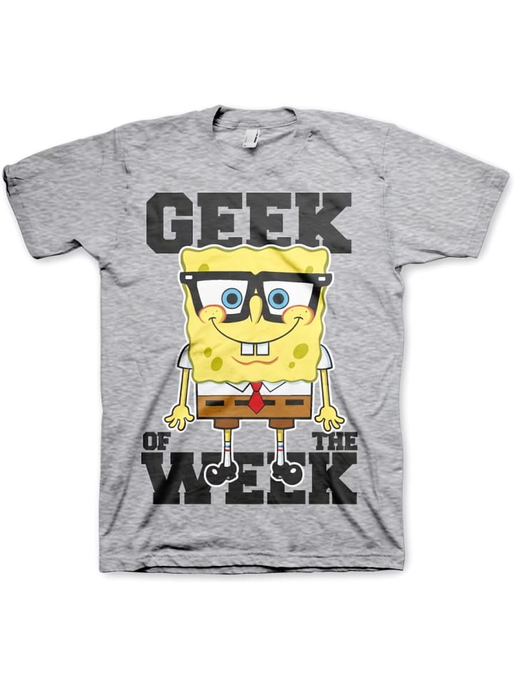 

Футболка SpongeBob, серый